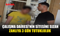 POLİSE GİDİP SUÇUNU İTİRAF ETTİ