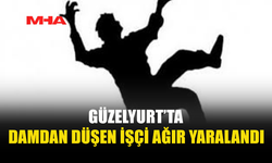 GÜZELYURT’TA İŞÇİ LOJMANINDA FECİ KAZA