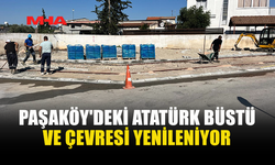 PAŞAKÖY’DE KAMU ALANI YENİLENİYOR