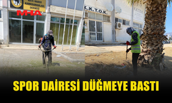 SPOR DAİRESİ'NDEN SPOR TESİSLERİNE BAKIM HAMLESİ