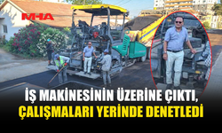 KATİP DEMİR SAHAYA İNDİ: ÇALIŞMALARI YERİNDE DENETLEDİ