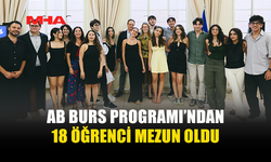 AVRUPA BİRLİĞİ BURS PROGRAMI 18 YENİ MEZUN VERDİ
