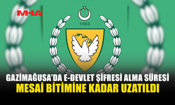 E-DEVLET ŞİFRESİ ALIMINDA YOĞUNLUK NEDENİYLE YENİ DÜZENLEME