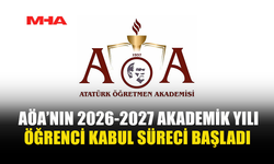 AÖA 2026-2027 ÖĞRENCİ KABUL SÜRECİ BAŞLADI