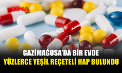 GAZİMAĞUSA’DA 625 ADET YEŞİL REÇETELİ HAP ELE GEÇİRİLDİ