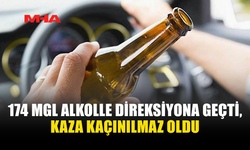 GAZİMAĞUSA-KARPAZ YOLUNDA ALKOLLÜ SÜRÜCÜ KAZA YAPTI