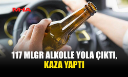 LEFKOŞA'DA ALKOLLÜ SÜRÜCÜ KAZAYA KARIŞTI