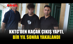 GÜNEY KIBRIS’A İZİNSİZ GEÇTİ, ERCAN’DA YAKALANDI