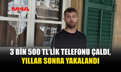 MİSAFİR KALDIĞI EVDEN TELEFON ÇALDI, YAKAYI ELE VERDİ
