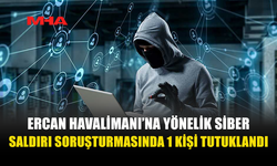 ERCAN HAVALİMANI’NIN ANA SUNUCUSUNA VİRÜS YAZILIMI YÜKLEYEN ŞAHIS TUTUKLANDI