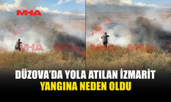 SÖNMEYEN İZMARİT YANGINA NEDEN OLDU