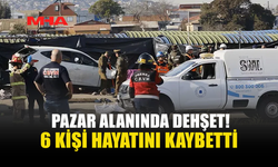 PAZAR YERİNDE CAN PAZARI: 6 KİŞİ HAYATINI KAYBETTİ