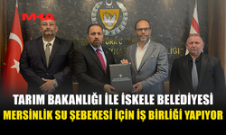 MERSİNLİK SU ŞEBEKESİ İÇİN İŞ BİRLİĞİ PROTOKOLÜ İMZALANDI