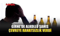 ALKOLLÜ HALDE BAĞIRIP ÇAĞIRDI, TUTUKLANDI