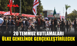20 TEMMUZ BARIŞ VE ÖZGÜRLÜK BAYRAMI TÖREN VE ETKİNLİKLERLE KUTLANACAK