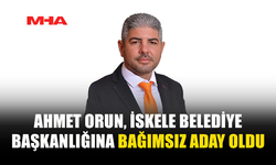 AHMET ORUN, İSKELE BELEDİYESİ BAĞIMSIZ BELEDİYE BAŞKANLIĞINA ADAYLIĞIINI AÇIKLADI
