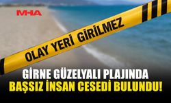 GİRNE'DE PLAJDA BAŞSIZ İNSAN KALINTISI BULUNDUĞU ÖNE SÜRÜLDÜ