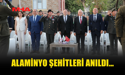ALAMİNYO ŞEHİTLERİ İÇİN TÖREN DÜZENLENDİ