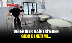 VETERİNER DAİRESİ GIDA DENETİMİ GERÇEKLEŞTİRDİ