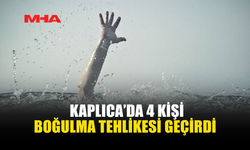 KAPLICA'DA BOĞULMA TEHLİKESİ GEÇİREN 4 KİŞİ HASTANEYE KALDIRILDI