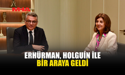 CUMHURBAŞKANI ERHÜRMAN, HOLGUÍN İLE BİR ARAYA GELDİ
