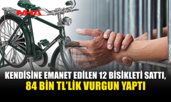 EMANET BİSİKLETLERİ SATTIĞI İDDİASIYLA TUTUKLANDI