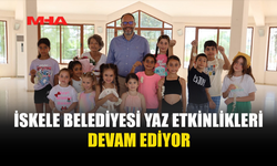 İSKELE'DE ÇOCUKLARA RENKLİ YAZ TATİLİ
