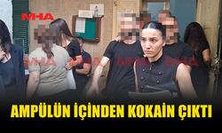 EV BASKININDA AMPÜLE GİZLENMİŞ KOKAİN ELE GEÇİRİLDİ
