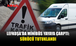 LEFKOŞA'DA FECİ KAZA: YAYA HASTANEYE KALDIRILDI