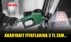 AKARYAKITA 3 TL ZAM: YENİ FİYATLAR YÜRÜRLÜKTE