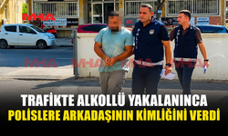 TRAFİK KONTROLÜNDE ARKADAŞININ KİMLİĞİYLE KURTULMAYA ÇALIŞTI