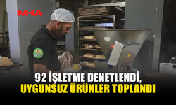 DAB'DAN GIDA DENETİMİ: YÜZLERCE ÜRÜNE EL KONULDU