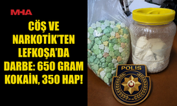 NARKOTİK VE CÖŞ’TEN ORTAK OPERASYON: 650 GRAM KOKAİN ELE GEÇİRİLDİ