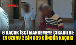 KAÇAK İŞÇİLER DENETİMDE YAKALANDI: EN UZUNU 2 BİN 699 GÜNDÜR İZİNSİZ