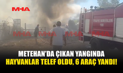 GARAJDA BAŞLAYAN YANGIN FELAKETE DÖNÜŞTÜ