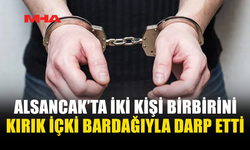 TARTIŞMA KANLI BİTTİ: BİRBİRLERİNİ KIRIK İÇKİ BARDAĞIYLA YARALADILAR
