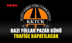 GİRNE-DEĞİRMENLİK DAĞ YOLU 3 SAAT TRAFİĞE KAPANIYOR