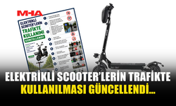 ELEKTRİKLİ SCOOTER VE E-MOPED KULLANIMI İÇİN YENİ KURALLAR