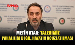 KAMUSEN BAŞKANI ATAN: ESAS KONU SEÇİM DEĞİL, GEÇİM