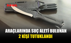 KAÇAK YAŞAM DENETİMİNDE SUÇ ALETLERİ ELE GEÇİRİLDİ