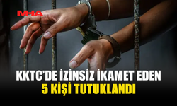 POLİS DENETİMLERİNDE İZİNSİZ İKAMET EDEN 5 KİŞİ YAKALANDI
