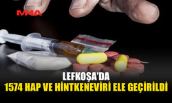 LEFKOŞA’DA BİNLERCE HAP VE UY*ŞTURUCU MADDE ELE GEÇİRİLDİ