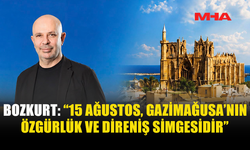 KORAL BOZKURT’TAN 15 AĞUSTOS MESAJI: “GAZİMAĞUSA’YI GELECEĞE DAHA GÜÇLÜ TAŞIMALIYIZ”