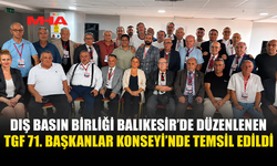 DIŞ BASIN BİRLİĞİ, TGF’NİN 71. BAŞKANLAR KONSEYİ’NDE KKTC’Yİ TEMSİL ETTİ
