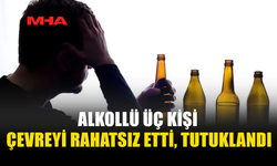 GAZİMAĞUSA VE GİRNE’DE ALKOLLÜ ÜÇ KİŞİYE TUTUKLAMA