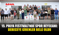 PULYA FESTİVALİ KAPSAMINDA İKİ AYRI SPOR ORGANİZASYONU DÜZENLENDİ
