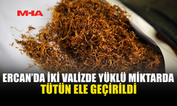 ERCAN’DA İHRAÇ İZİNLERİ OLMADAN TÜTÜN ÇIKARMAYA ÇALIŞTILAR