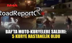BAF’TA 10’DAN FAZLA KİŞİ MOTO-KURYELERE SALDIRDI