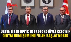 ÜSTEL: KKTC’Yİ DİJİTAL ÇAĞIN GEREKTİRDİĞİ ALTYAPIYA KAVUŞTURACAĞIZ