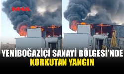 YENİBOĞAZİÇİ SANAYİ BÖLGESİ’NDE YANGIN MEYDANA GELDİ